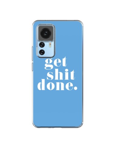 Xiaomi 12T/12T Pro Case Get Shit Done Blue - Shop Gasoline