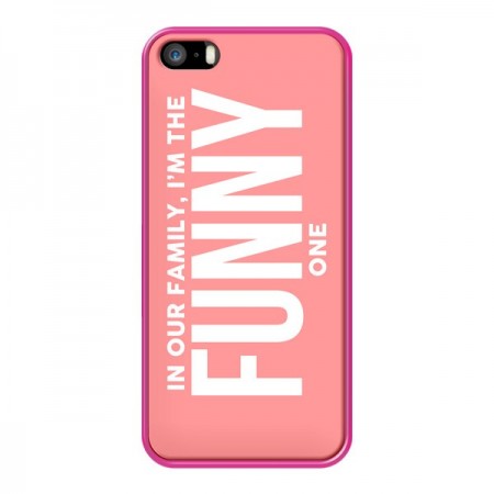 Coque In our family i'm the Funny one pour iPhone 5 et 5S - Jonathan Perez Coque In our family i'm the Funny one pour iPhone 5 et 5S - Jonathan Perez