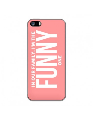 Coque In our family i'm the Funny one pour iPhone 5 et 5S - Jonathan Perez