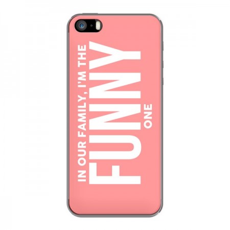 Coque In our family i'm the Funny one pour iPhone 5 et 5S - Jonathan Perez Coque In our family i'm the Funny one pour iPhone 5 et 5S - Jonathan Perez