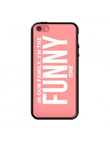 Coque In our family i'm the Funny one pour iPhone 5C - Jonathan Perez