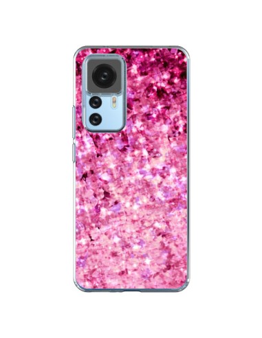 Coque Xiaomi 12T/12T Pro Romance Me Paillettes Roses - Ebi Emporium