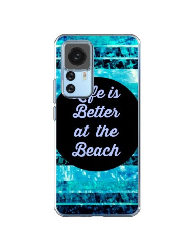 Cover Xiaomi 12T/12T Pro Life is Better at The Beach - Ebi Emporium