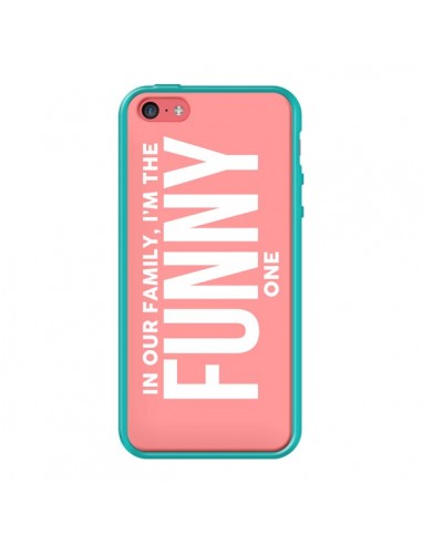 Coque In our family i'm the Funny one pour iPhone 5C - Jonathan Perez