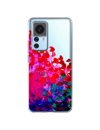 Cover Xiaomi 12T/12T Pro Creation in Colore Rosa Trasparente - Ebi Emporium