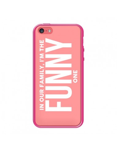 Coque In our family i'm the Funny one pour iPhone 5C - Jonathan Perez