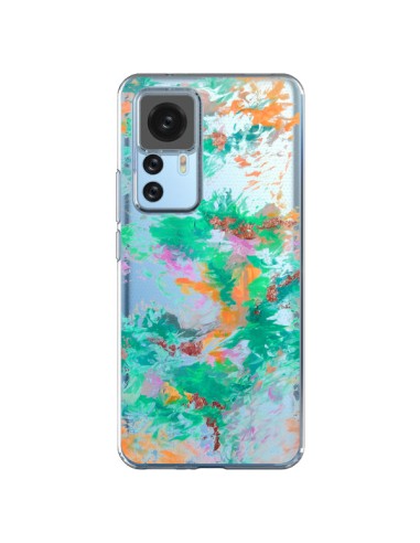 Xiaomi 12T/12T Pro Case Mermaid Flowers Clear - Ebi Emporium