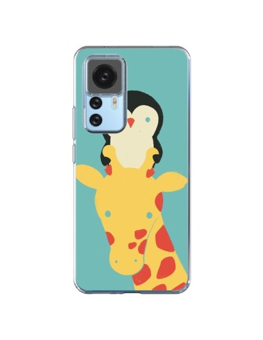 Cover Xiaomi 12T/12T Pro Giraffa Pinguino Better View - Jay Fleck