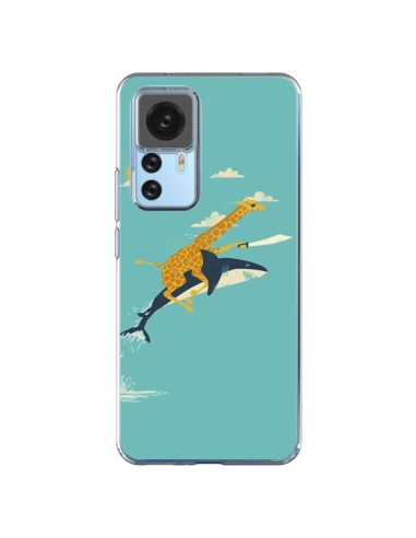 Xiaomi 12T/12T Pro Case Giraffe Shark Flying - Jay Fleck