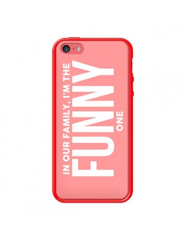 Coque In our family i'm the Funny one pour iPhone 5C - Jonathan Perez