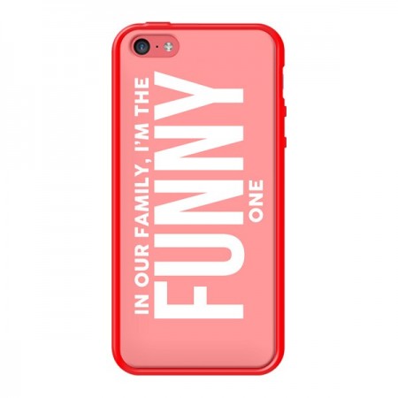 Coque In our family i'm the Funny one pour iPhone 5C - Jonathan Perez