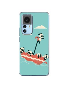 Coque Xiaomi 12T/12T Pro Parapluie Flottant Panda - Jay Fleck