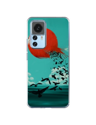 Cover Xiaomi 12T/12T Pro Sole Uccelli Mare - Jay Fleck