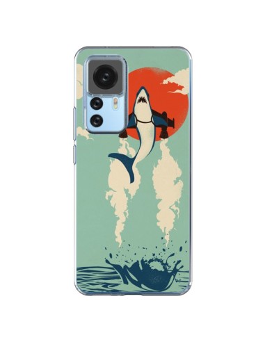 Xiaomi 12T/12T Pro Case Shark Plane Flying - Jay Fleck