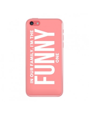 Coque In our family i'm the Funny one pour iPhone 5C - Jonathan Perez