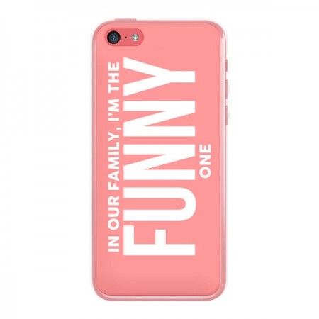 Coque In our family i'm the Funny one pour iPhone 5C - Jonathan Perez