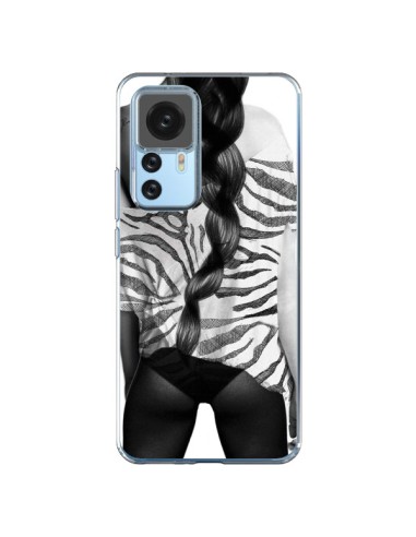 Cover Xiaomi 12T/12T Pro Donna Zebra - Jenny Liz Rome