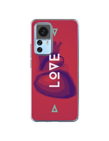 Xiaomi 12T/12T Pro Case Love Heart Triangle - Javier Martinez