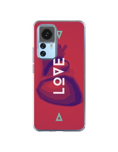 Cover Xiaomi 12T/12T Pro Amore Cuore Triagolo - Javier Martinez