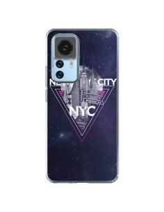 Xiaomi 12T/12T Pro Case New York City Triangle Pink - Javier Martinez