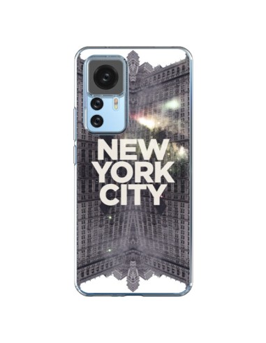 Coque Xiaomi 12T/12T Pro New York City Gris - Javier Martinez
