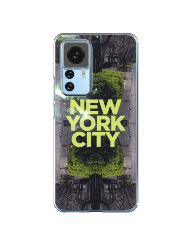 Coque Xiaomi 12T/12T Pro New York City Vert - Javier Martinez