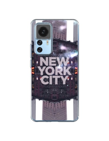 Xiaomi 12T/12T Pro Case New York City Purple - Javier Martinez