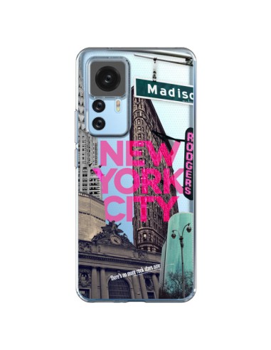 Cover Xiaomi 12T/12T Pro New Yorck City NYC Trasparente - Javier Martinez