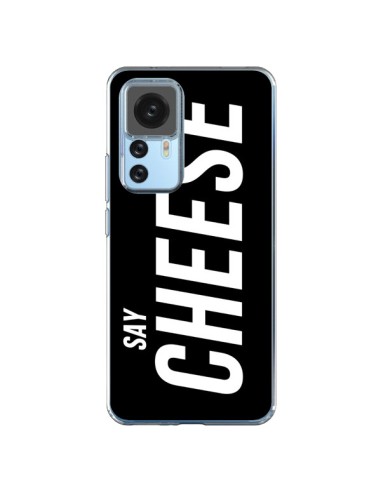 Cover Xiaomi 12T/12T Pro Say Cheese Sorriso Nero - Jonathan Perez