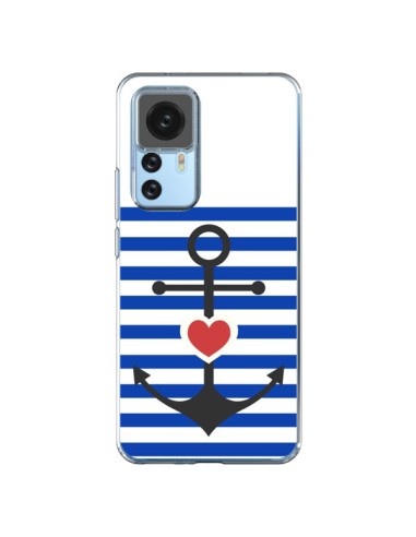 Cover Xiaomi 12T/12T Pro Mariniere Ancora Marina Cuore - Jonathan Perez