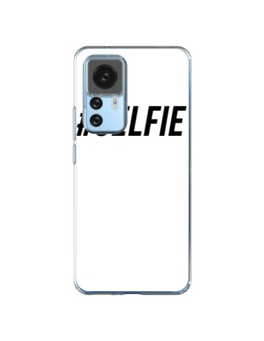 Cover Xiaomi 12T/12T Pro Hashtag Selfie Nero Verticale - Jonathan Perez