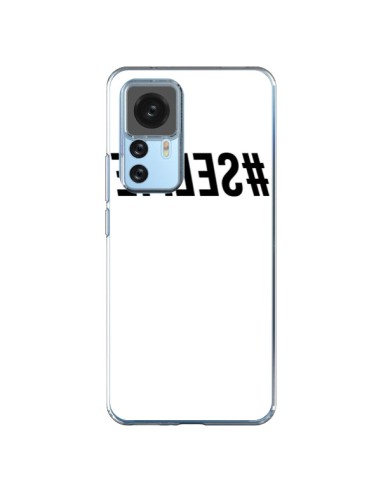 Cover Xiaomi 12T/12T Pro Hashtag Selfie Nero Rovesciato - Jonathan Perez