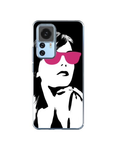 Xiaomi 12T/12T Pro Case Girl Eyesali Pink - Jonathan Perez