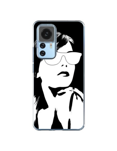 Xiaomi 12T/12T Pro Case Girl Eyesali White - Jonathan Perez