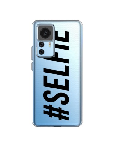 Cover Xiaomi 12T/12T Pro Hashtag Selfie Trasparente - Jonathan Perez