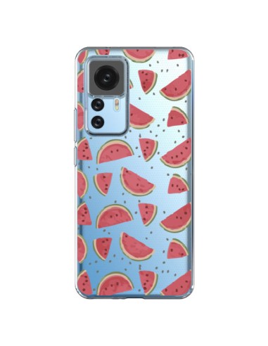 Cover Xiaomi 12T/12T Pro Anguria Frutta Trasparente - Dricia Do