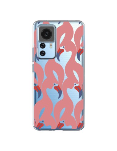 Xiaomi 12T/12T Pro Case Flamingo Pink Clear - Dricia Do