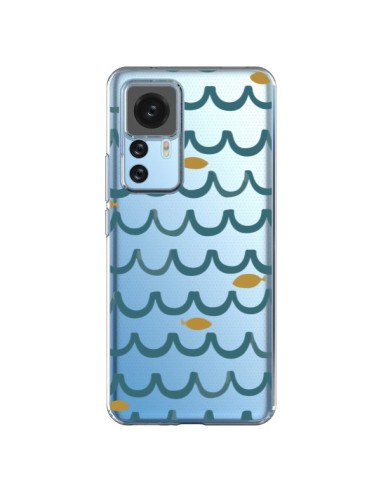 Cover Xiaomi 12T/12T Pro Pesce Acqua Trasparente - Dricia Do