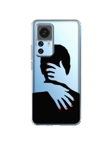 Cover Xiaomi 12T/12T Pro Calin Hug Amore Carino Trasparente - Dricia Do