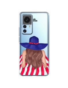Xiaomi 12T/12T Pro Case Beah Girl Girl Beach Clear - kateillustrate