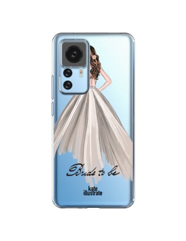 Cover Xiaomi 12T/12T Pro Bride To Be Sposa Trasparente - kateillustrate