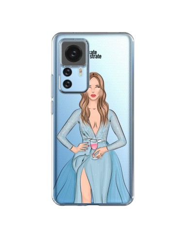 Coque Xiaomi 12T/12T Pro Cheers Diner Gala Champagne Transparente - kateillustrate