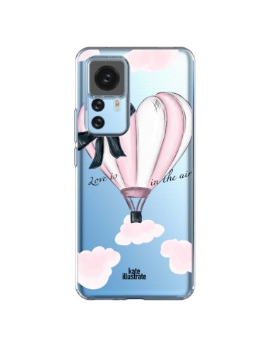 Xiaomi 12T/12T Pro Case Love is in the Air Love Mongolfiera Clear - kateillustrate