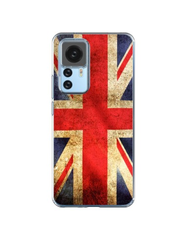 Cover Xiaomi 12T/12T Pro Bandiera Inghilterra UK - Laetitia
