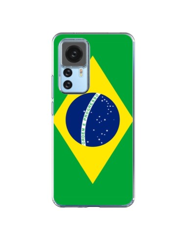 Cover Xiaomi 12T/12T Pro Bandiera Brasile - Laetitia