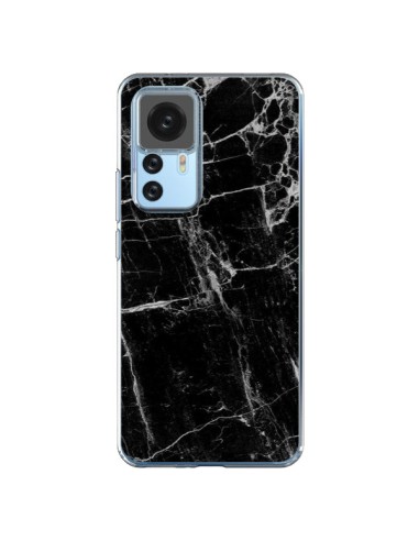 Xiaomi 12T/12T Pro Case Marmo Black - Laetitia