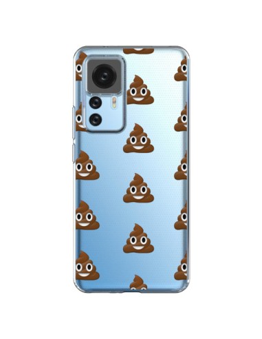 Xiaomi 12T/12T Pro Case Shit Poop Emoji Clear - Laetitia