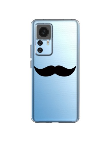 Coque Xiaomi 12T/12T Pro Moustache Movember Transparente - Laetitia