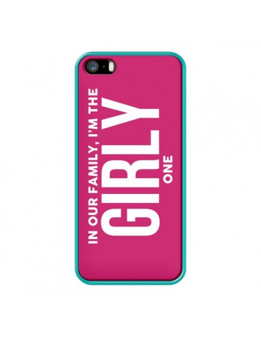 Coque In our family i'm the Girly one pour iPhone 5 et 5S - Jonathan Perez