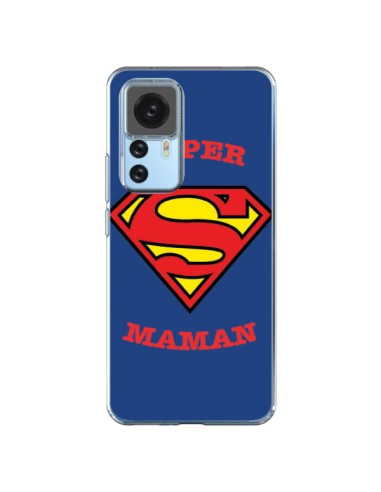 Xiaomi 12T/12T Pro Case Super Mamma Superman - Laetitia